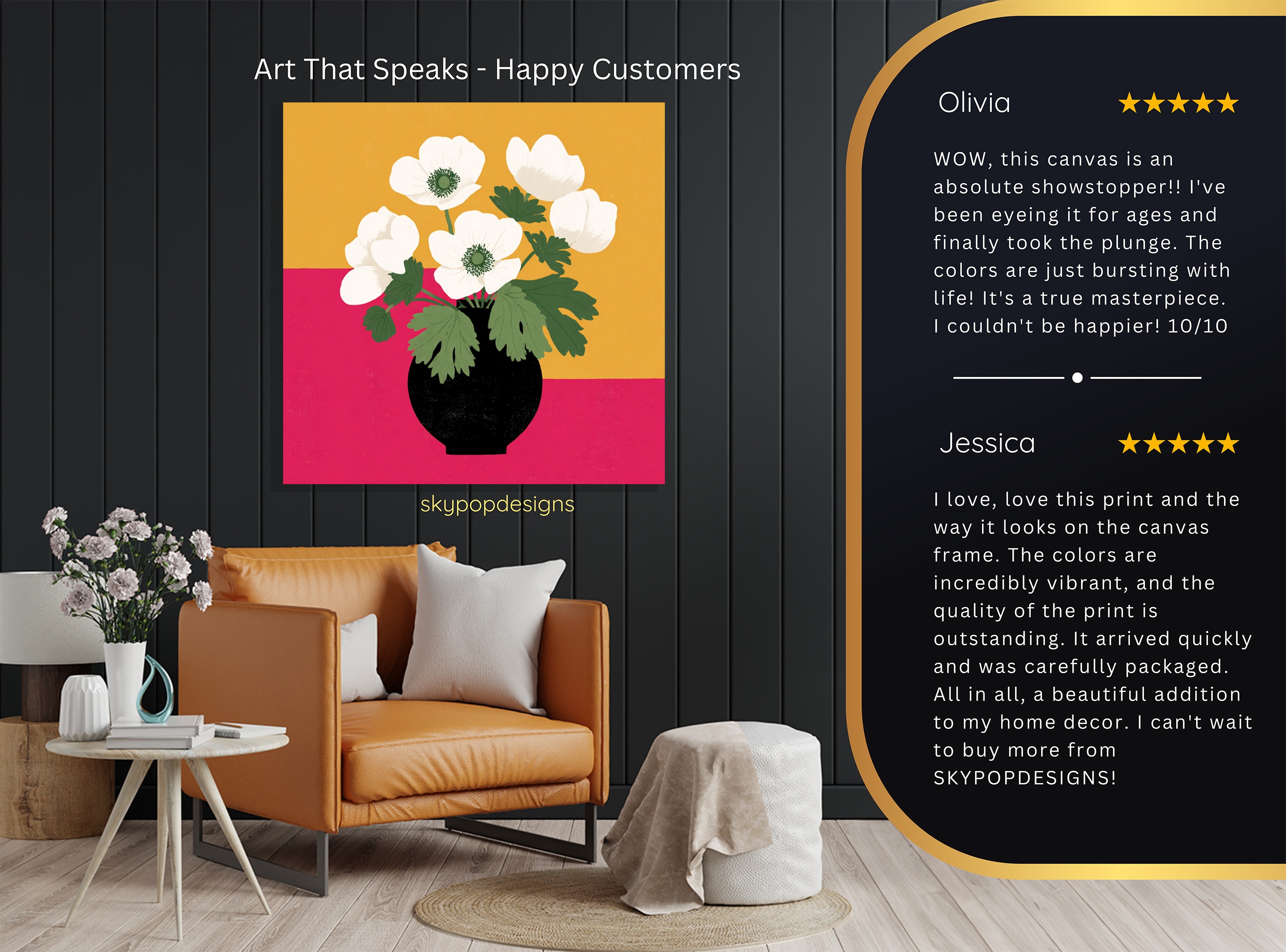 8.jpg White Anemone Flower Art