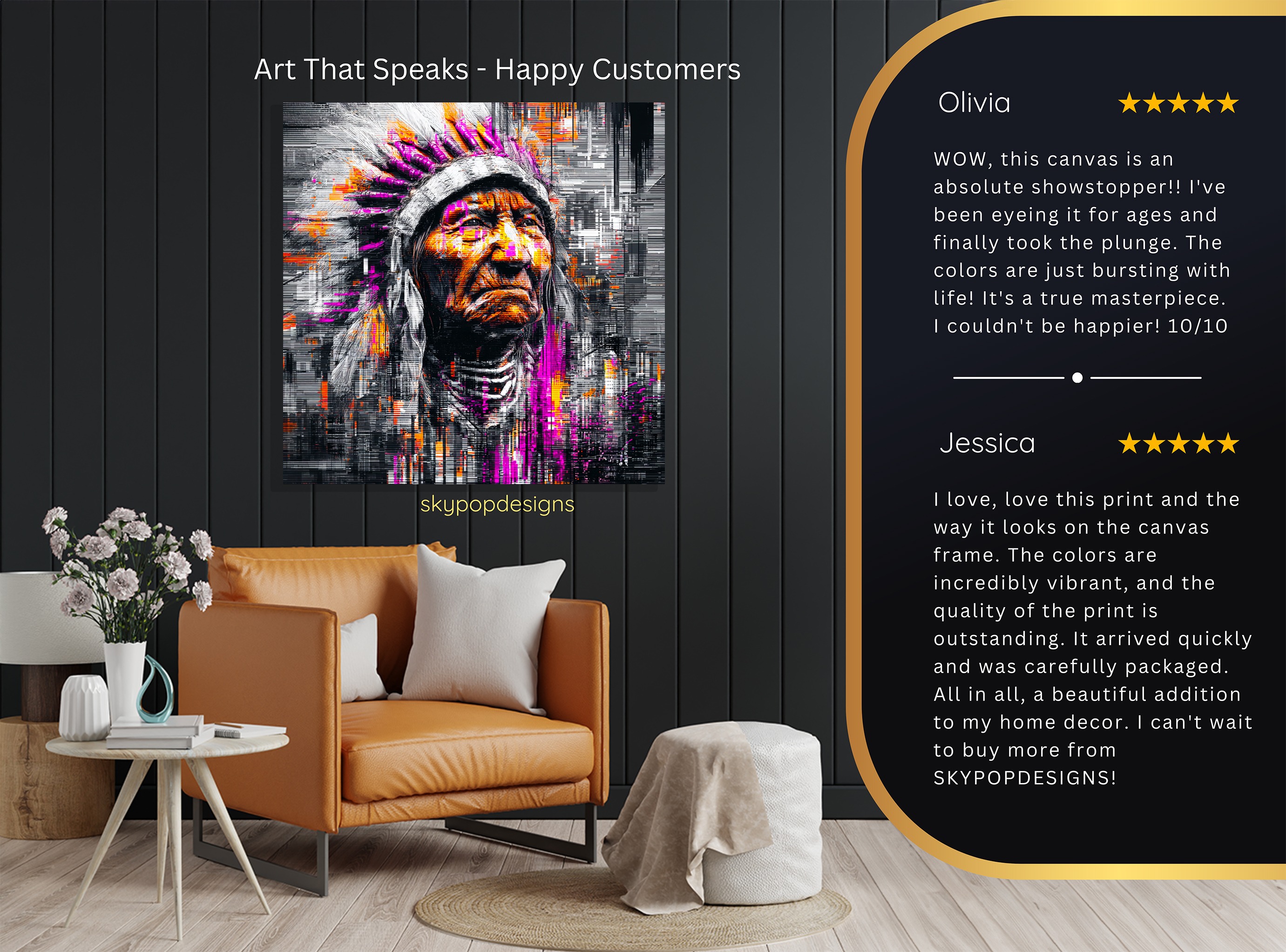 8.jpg Native American Chief Art