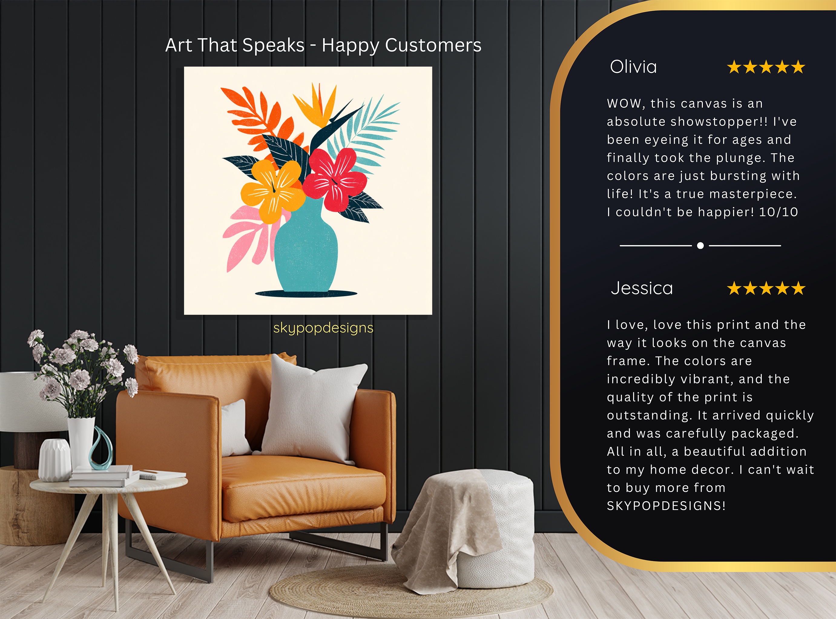 8.jpg Tropical Bouquet Art