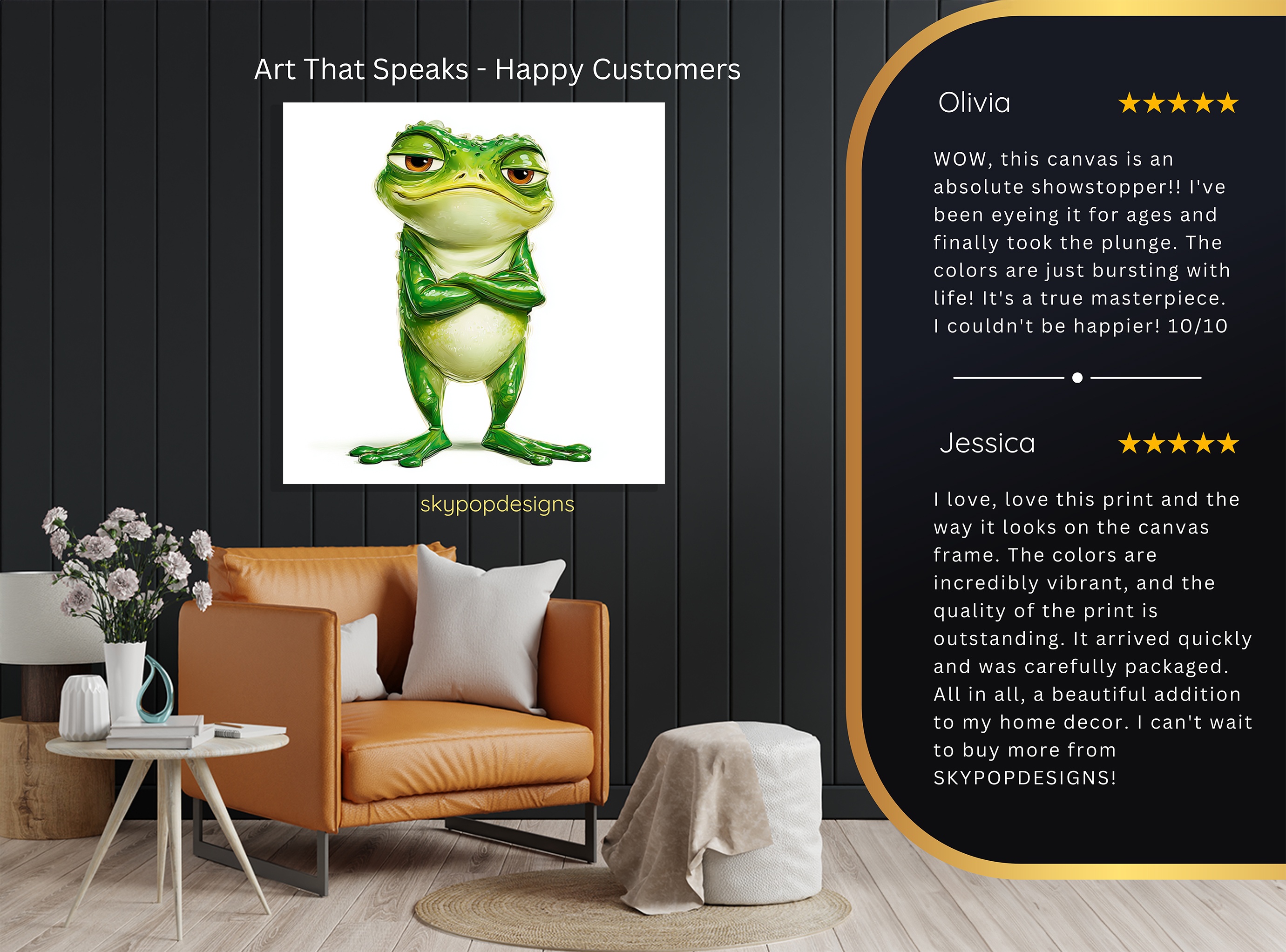8.jpg Grumpy Frog Art