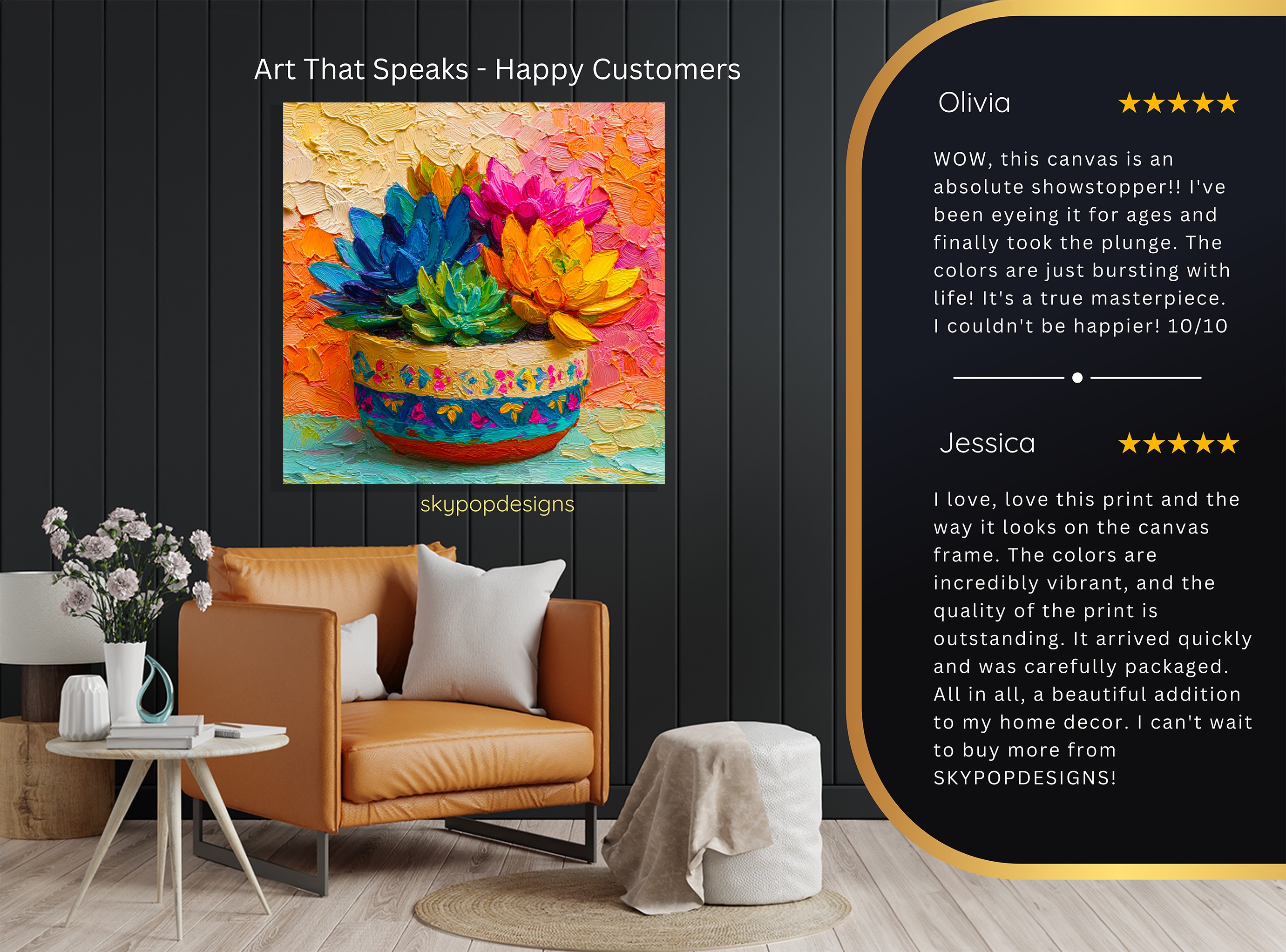 8.jpg Vibrant Succulent Bouquet Art
