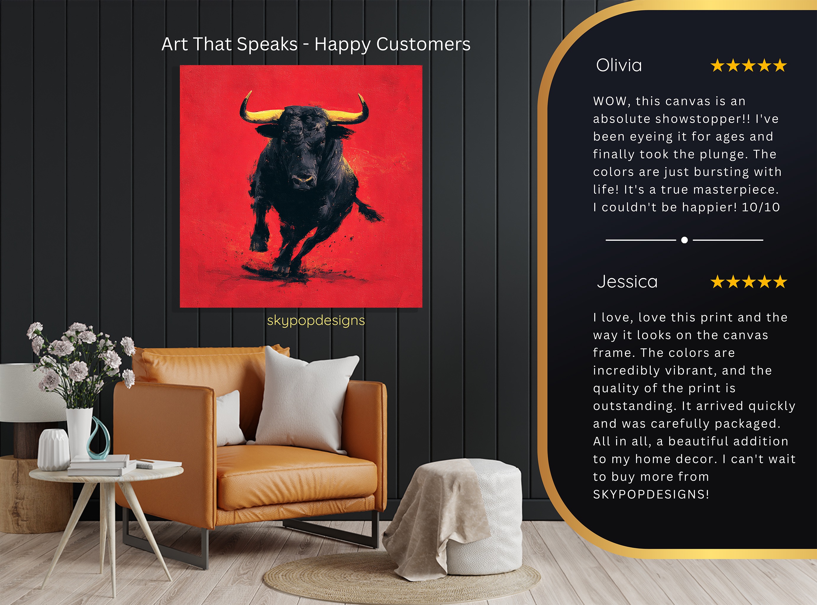 8.jpg Charging Bull Art