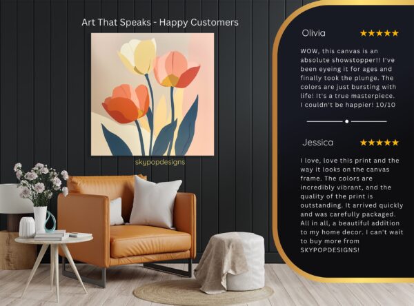 Tulip Garden Art