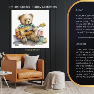 Bear Guitar Art
