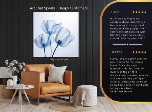 Tulip Blooms Art