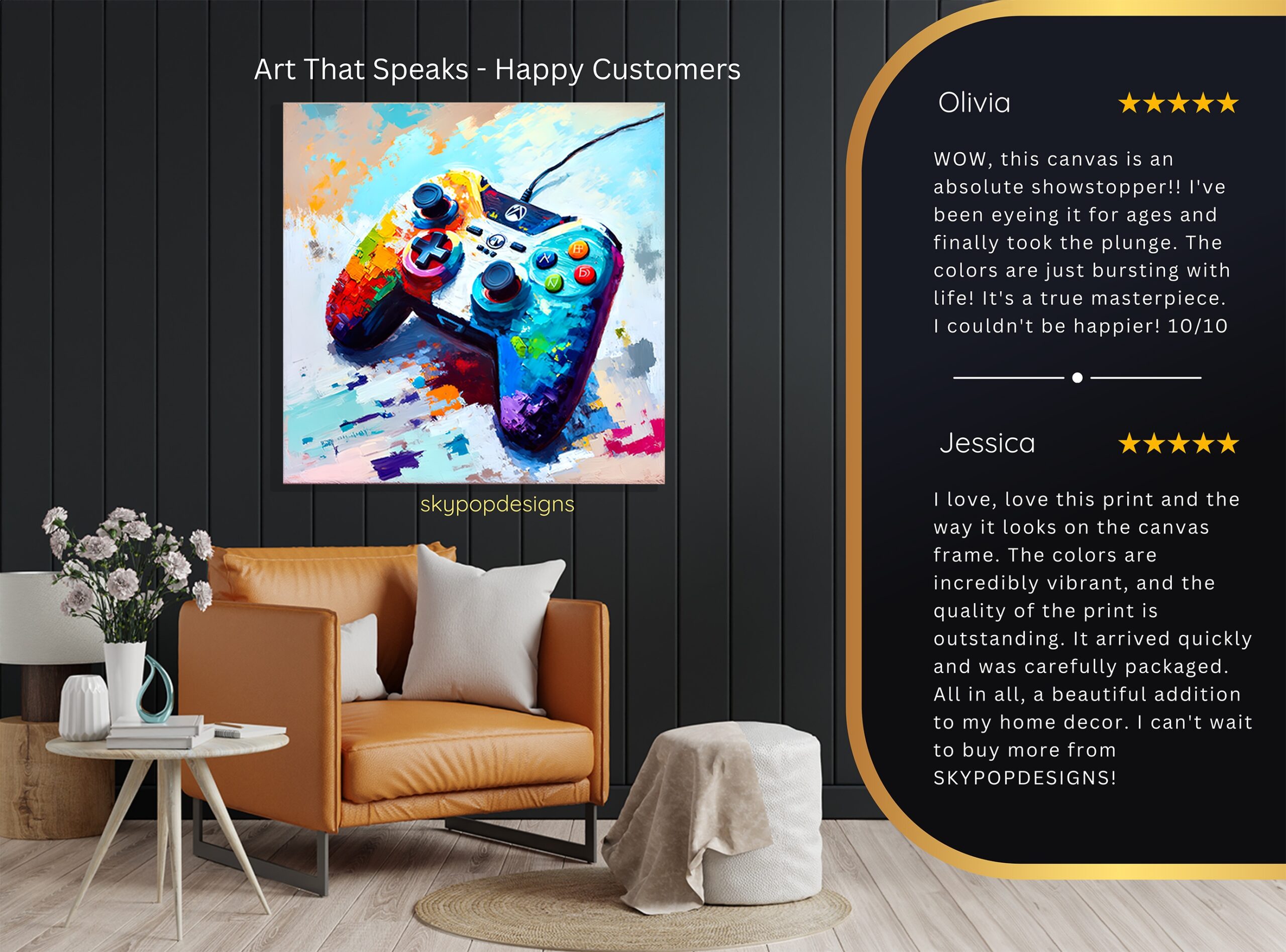 8.jpg Gaming Controller Explosion Art