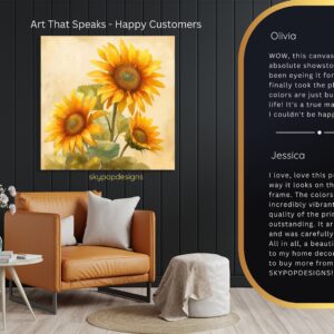 Sunflower Garden Art