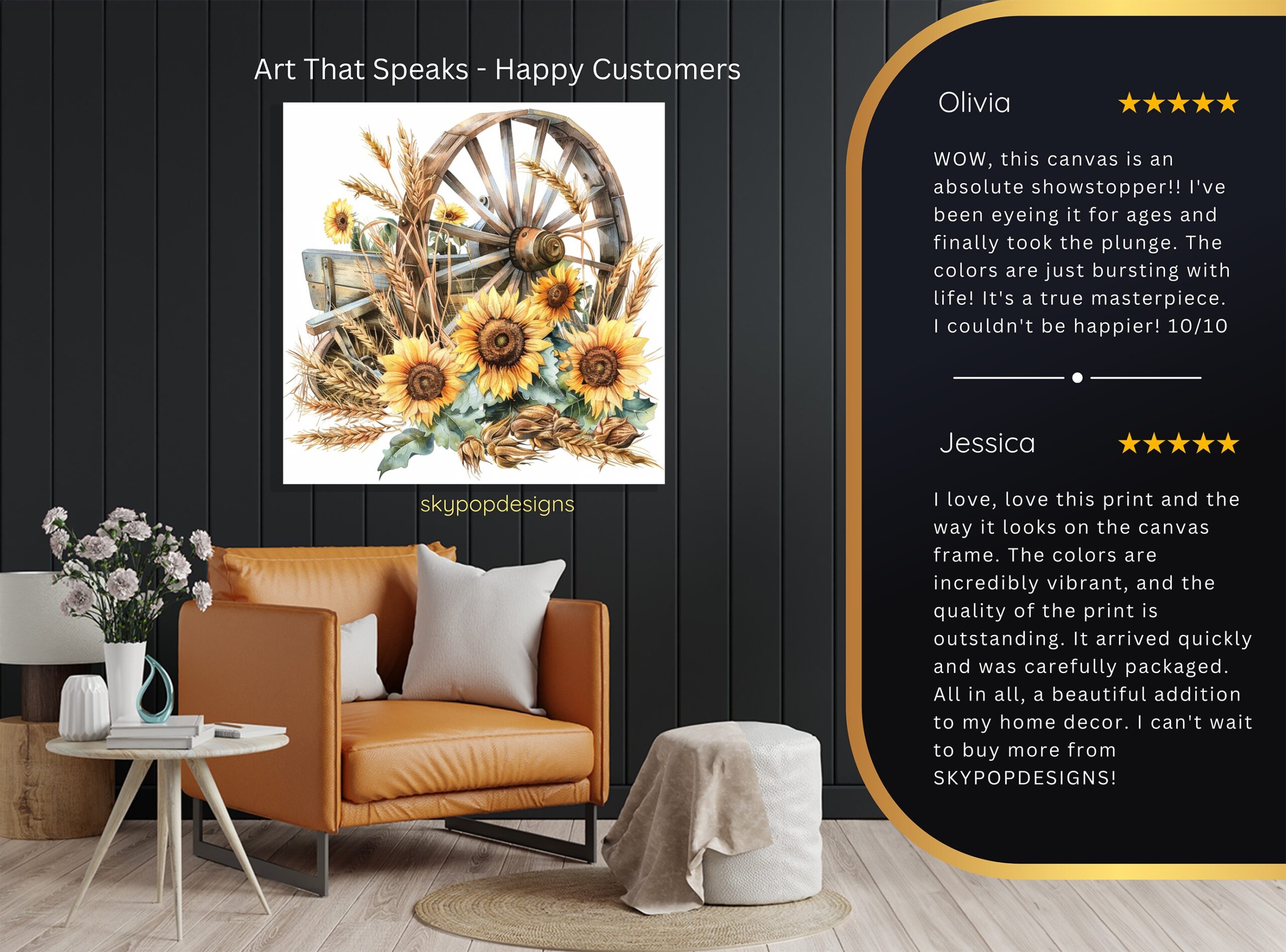 8.jpg Sunflower Wagon Art