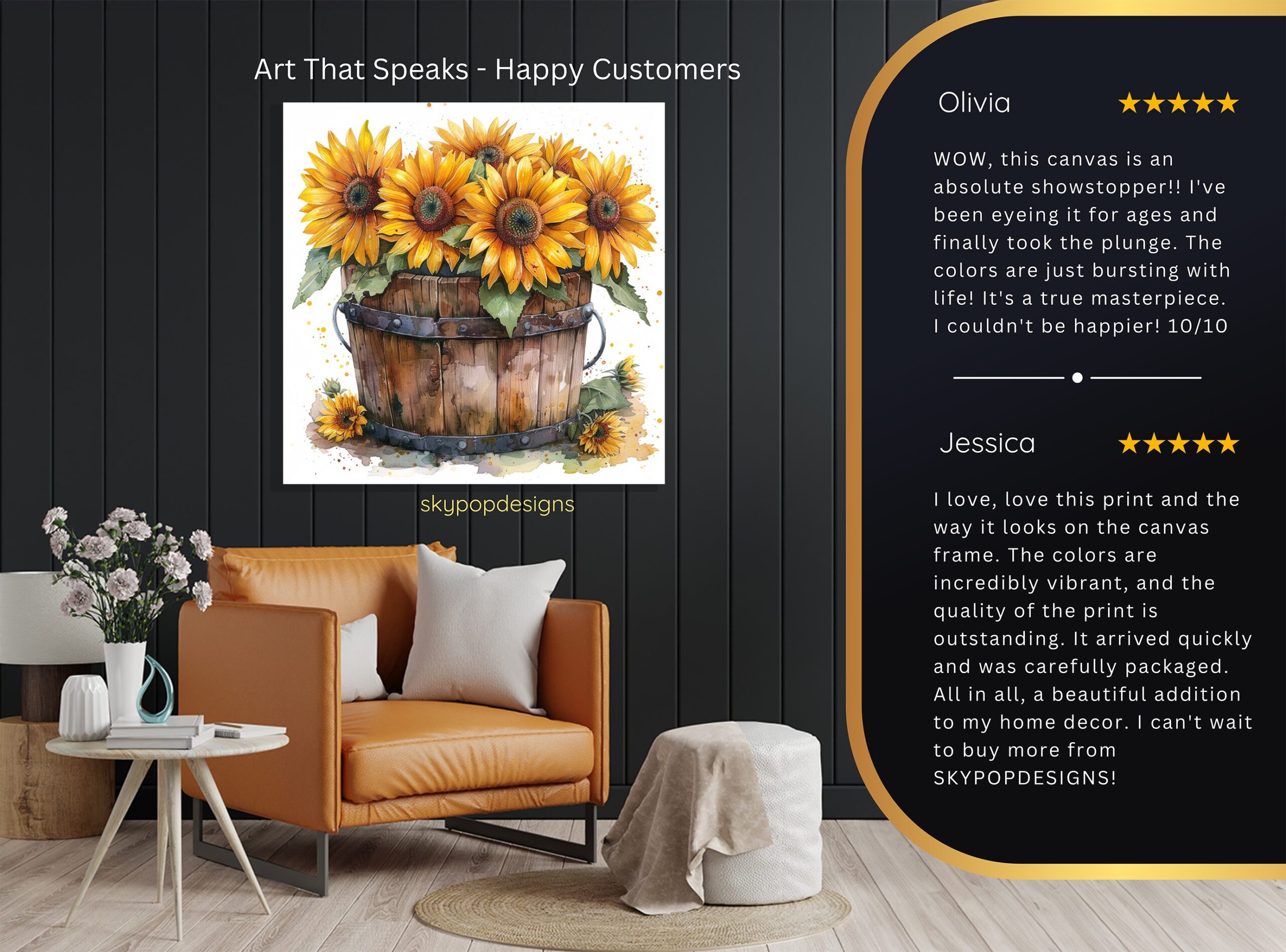 8.jpg Sunflower Bucket Art