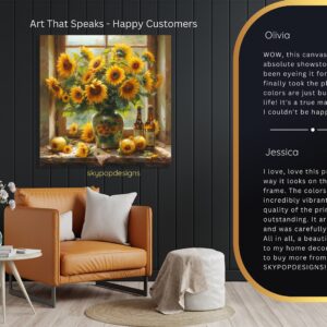 Sunflower Still Life Art