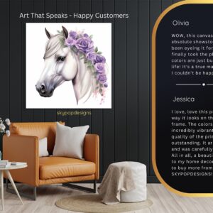 Horse Rose Art