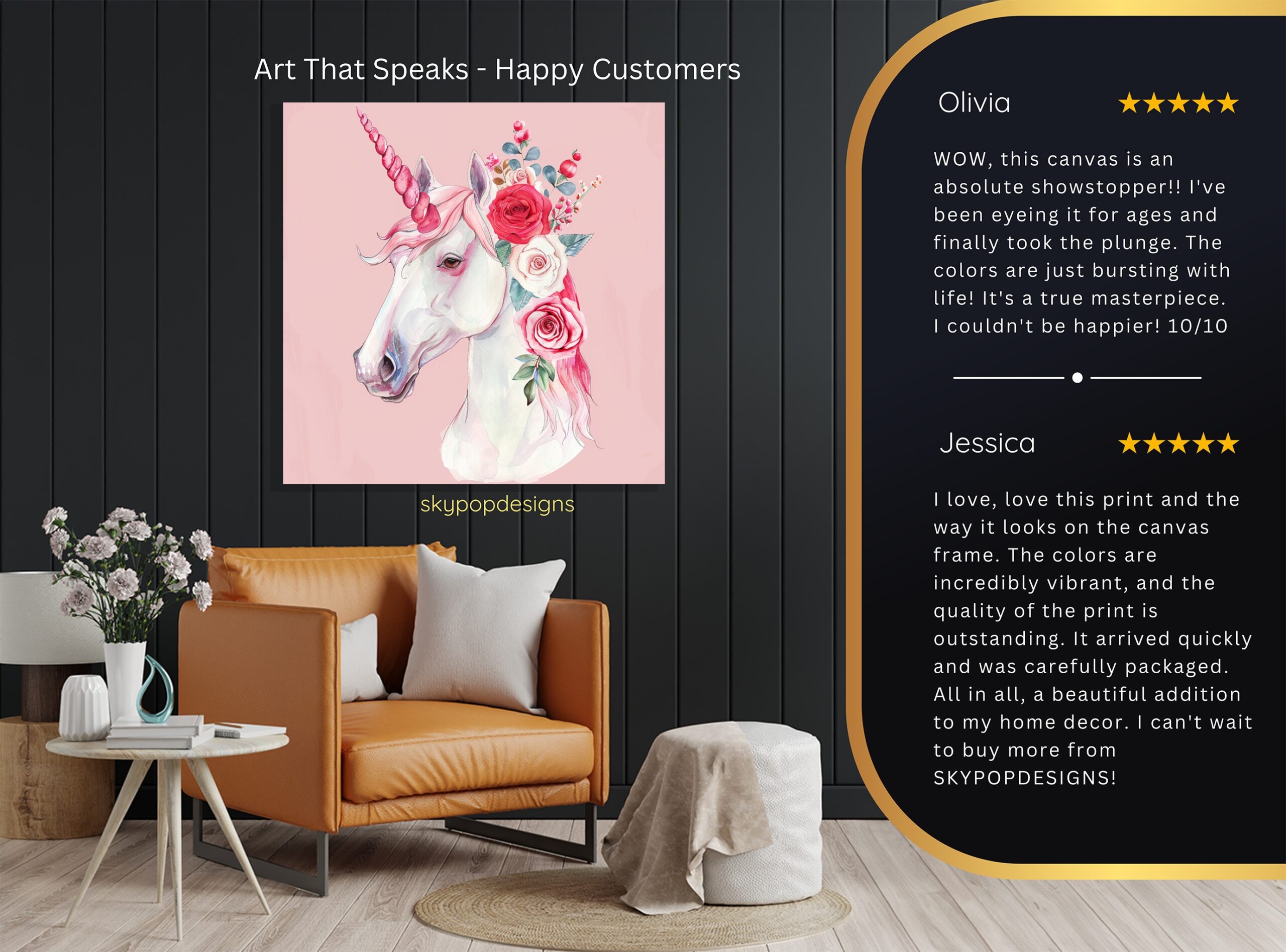 8.jpg Unicorn Floral Art