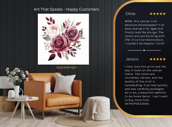 Rose Bouquet Art