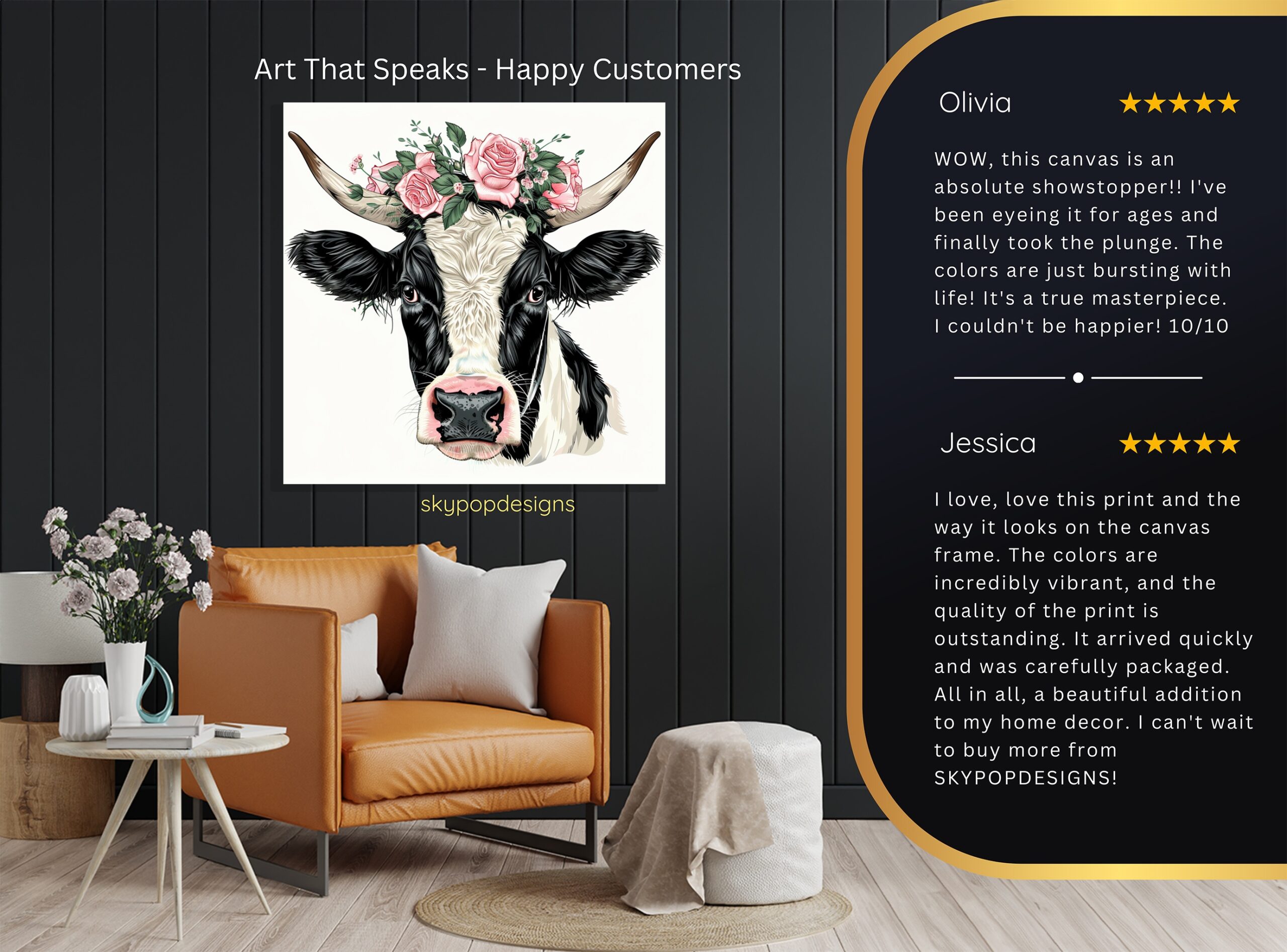 8.jpg Highland Cow Rose Art
