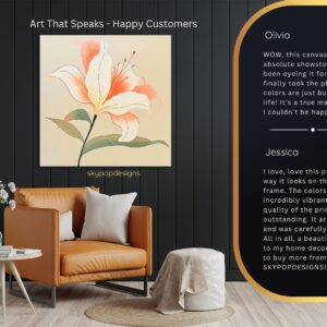 Lily Flower Art