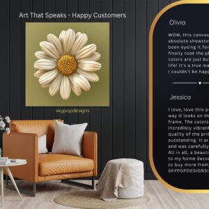 Daisy Flower Art