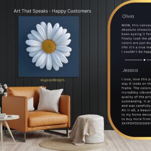 Daisy Flower Art