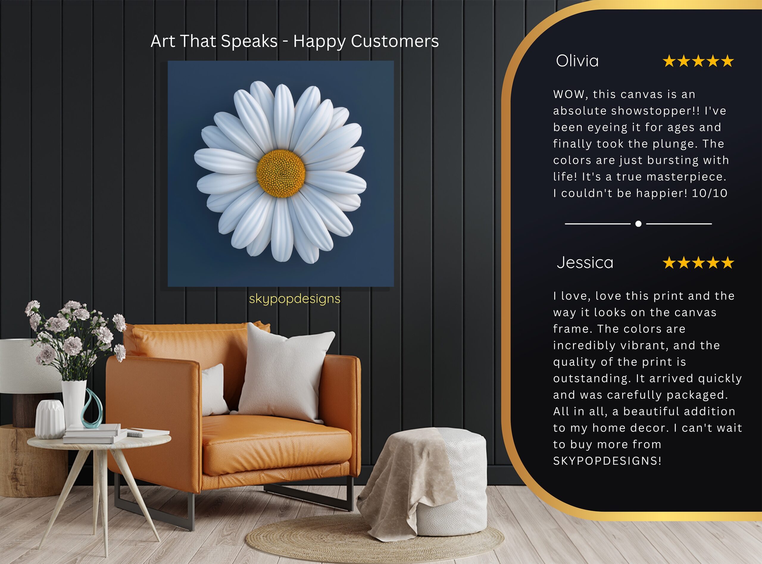 8.jpg Daisy Flower Art