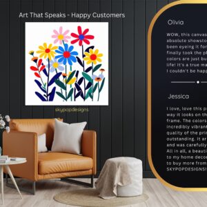 Daisy Garden Art