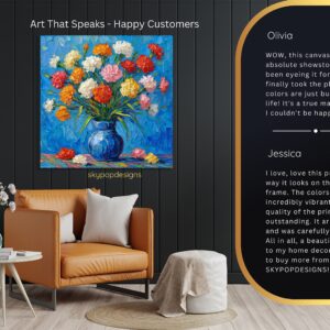 Carnation Bouquet Art