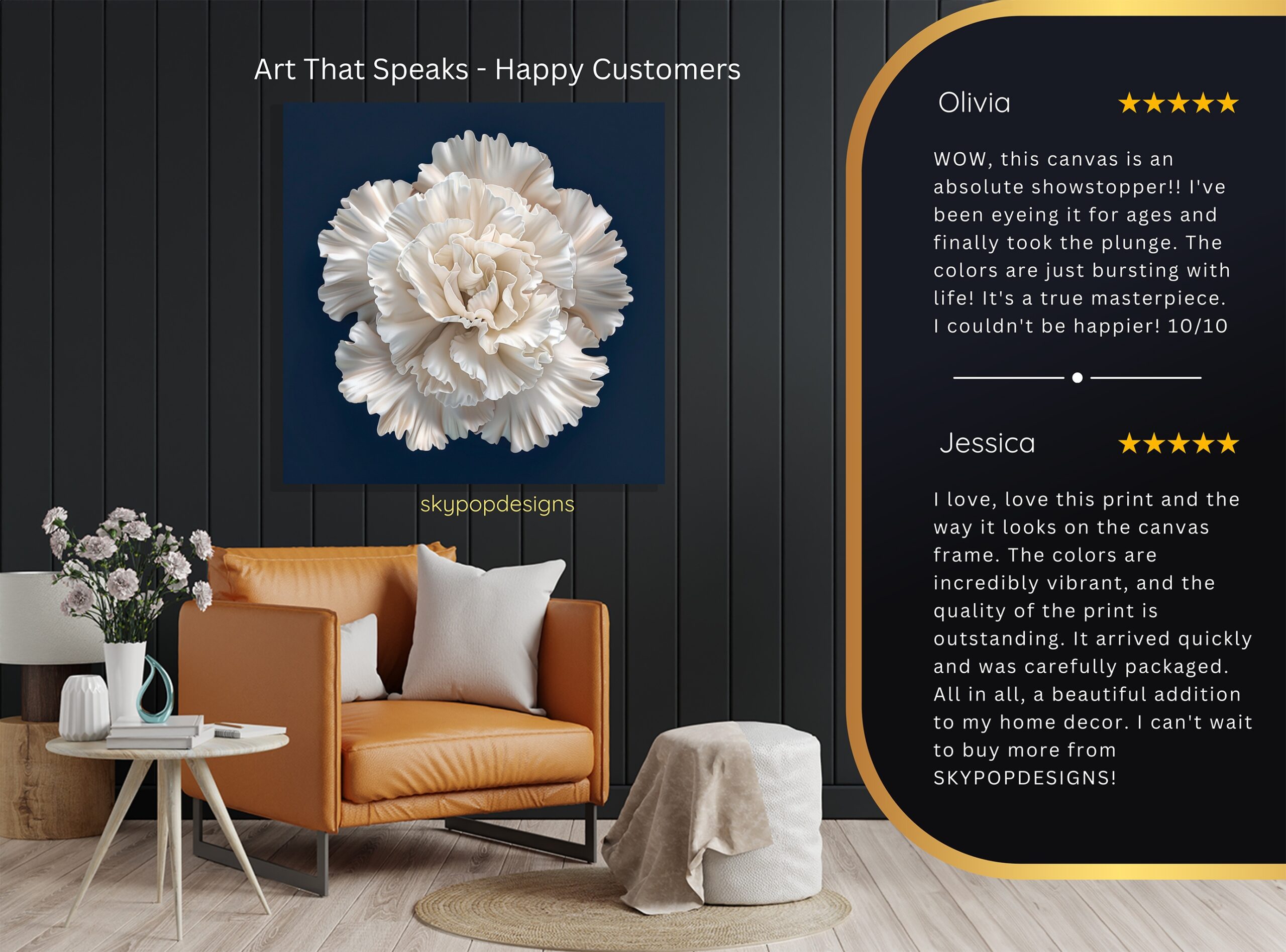 8.jpg White Carnation Flower Art