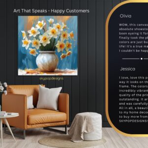 Daffodil Spring Blooms Art