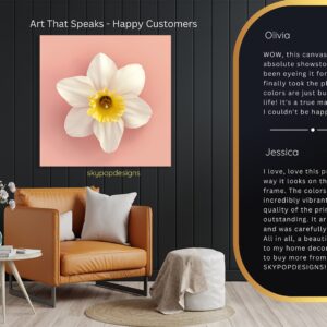 Daffodil Bloom Art