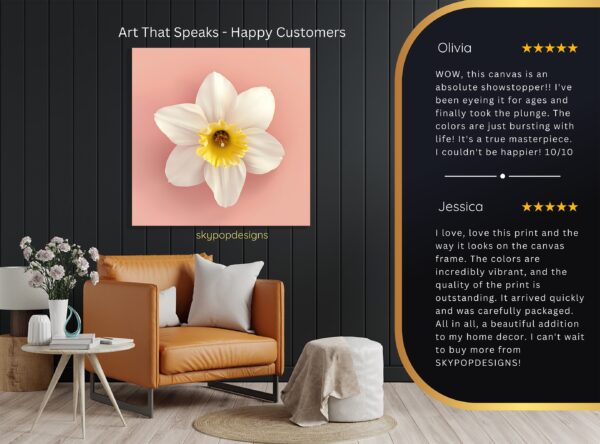Daffodil Bloom Art