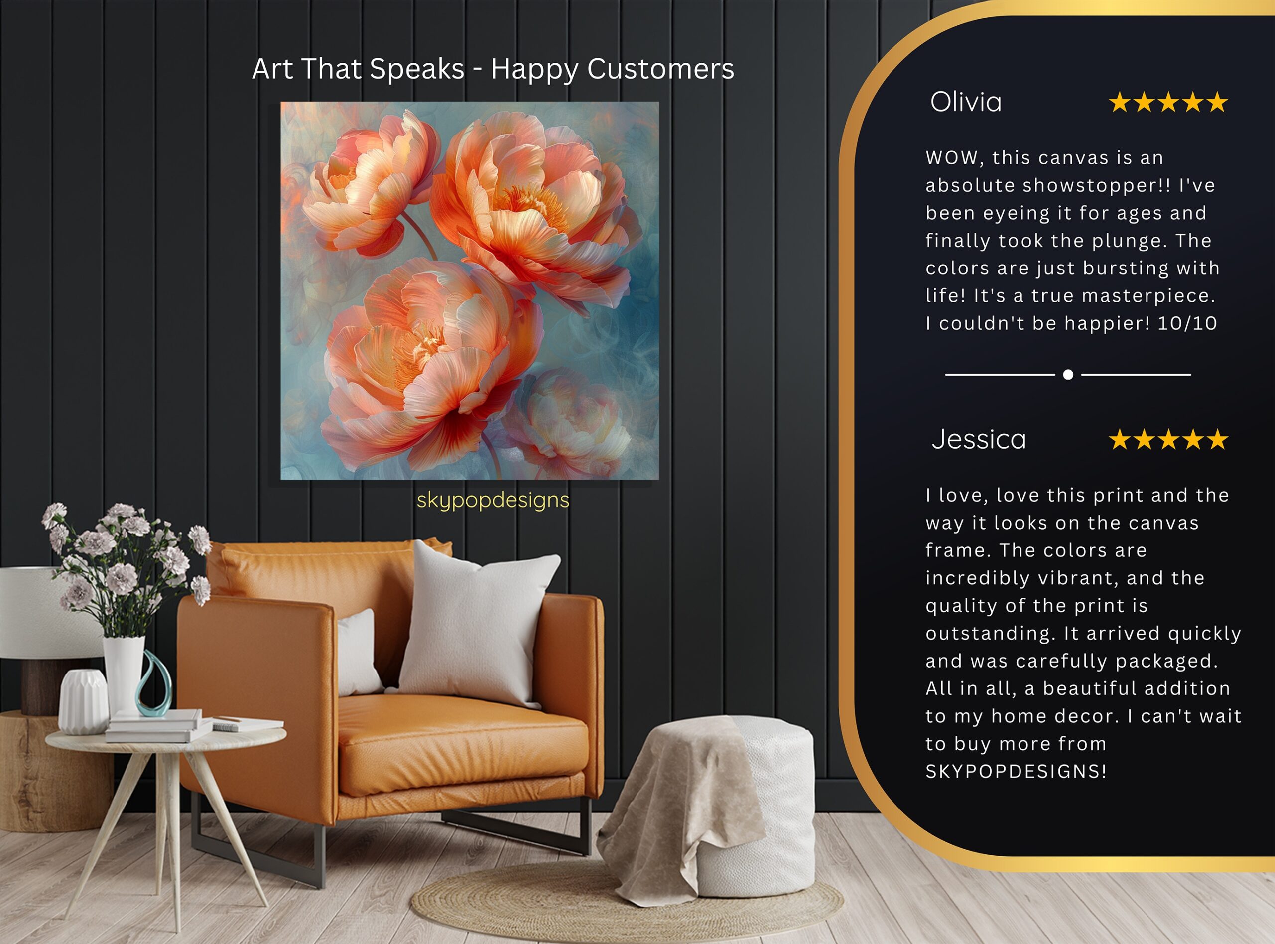 8.jpg Peony Blooms Art