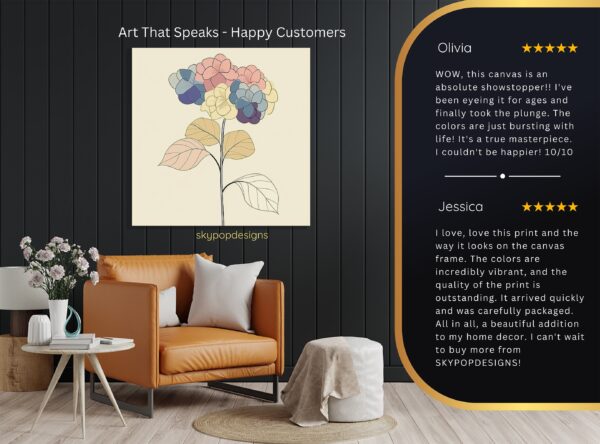 Hydrangea Bloom Art
