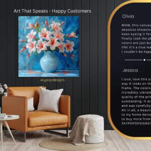 Azalea Vase Art