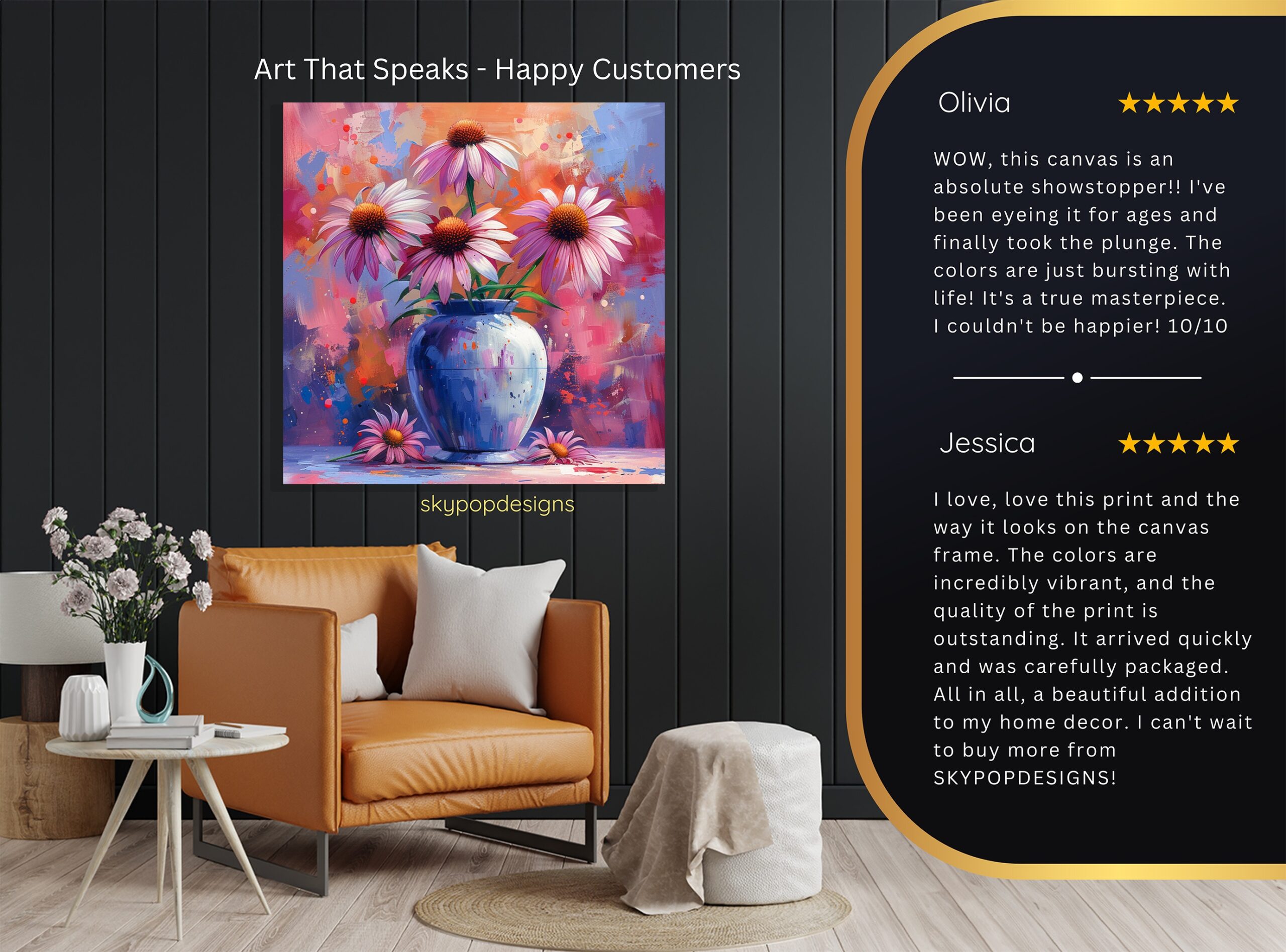 8.jpg Echinacea Flower Art