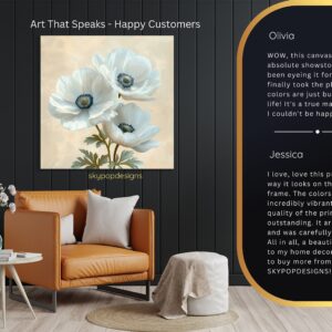 Anemone Flower Art