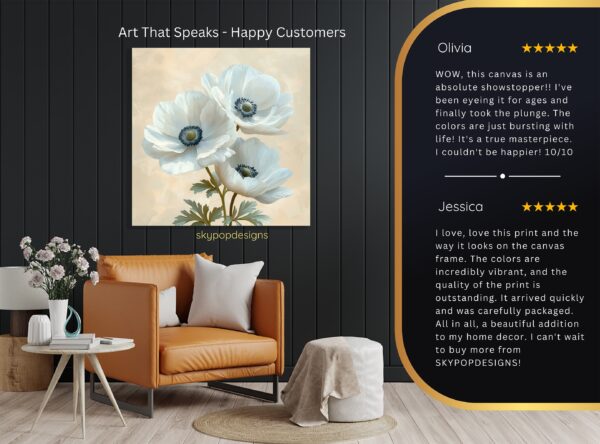 Anemone Flower Art