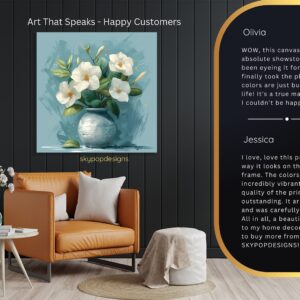 Magnolia Vase Art