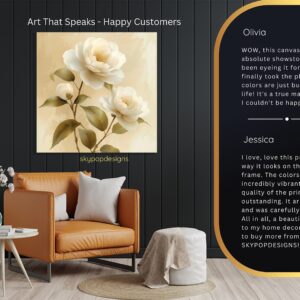 Camellia Flower Art