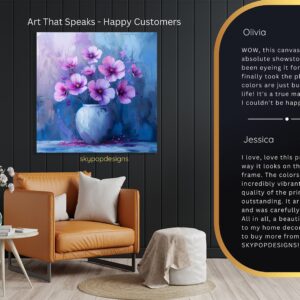 Cosmos Blooms Art