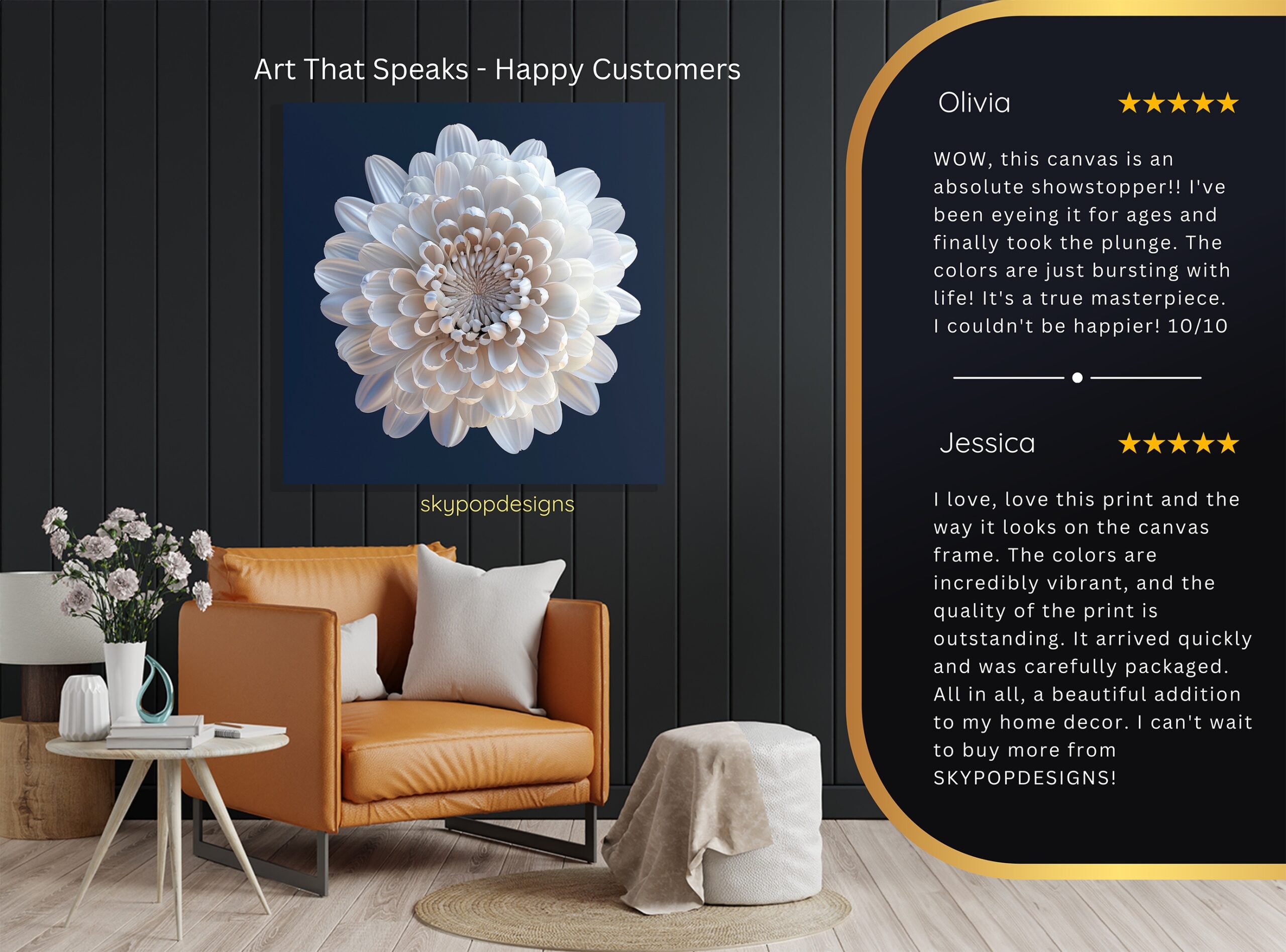 8.jpg White Chrysanthemum Art