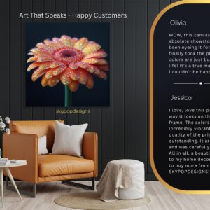 Gerbera Daisy Art