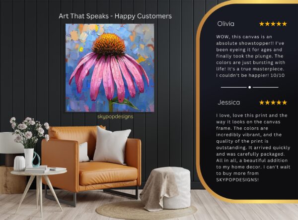 Echinacea Art