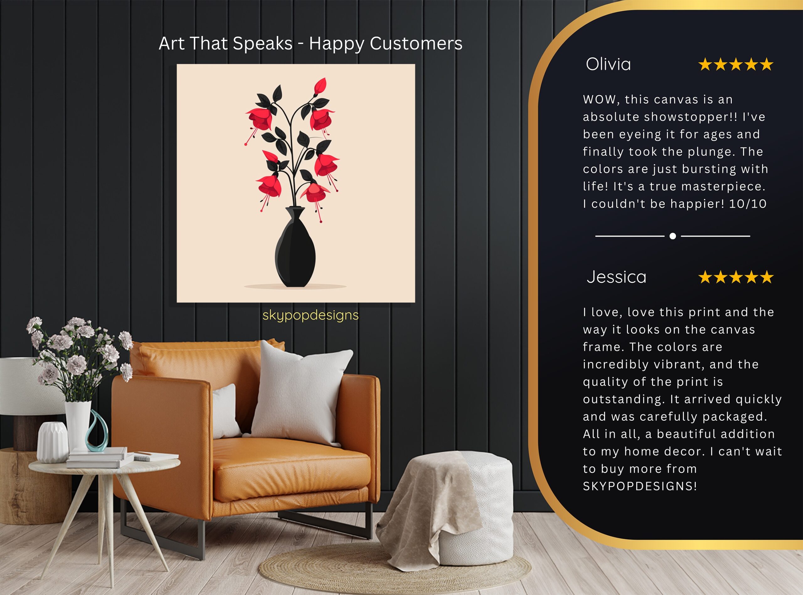 8.jpg Fuchsia Bloom Vase Art