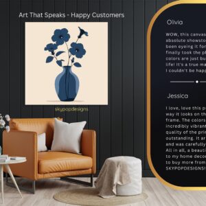 Petunia Vase Art