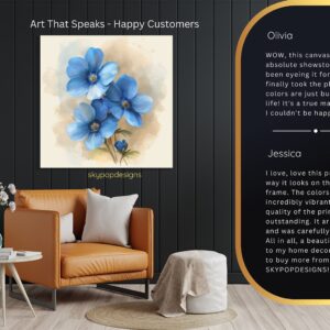 Delphinium Art