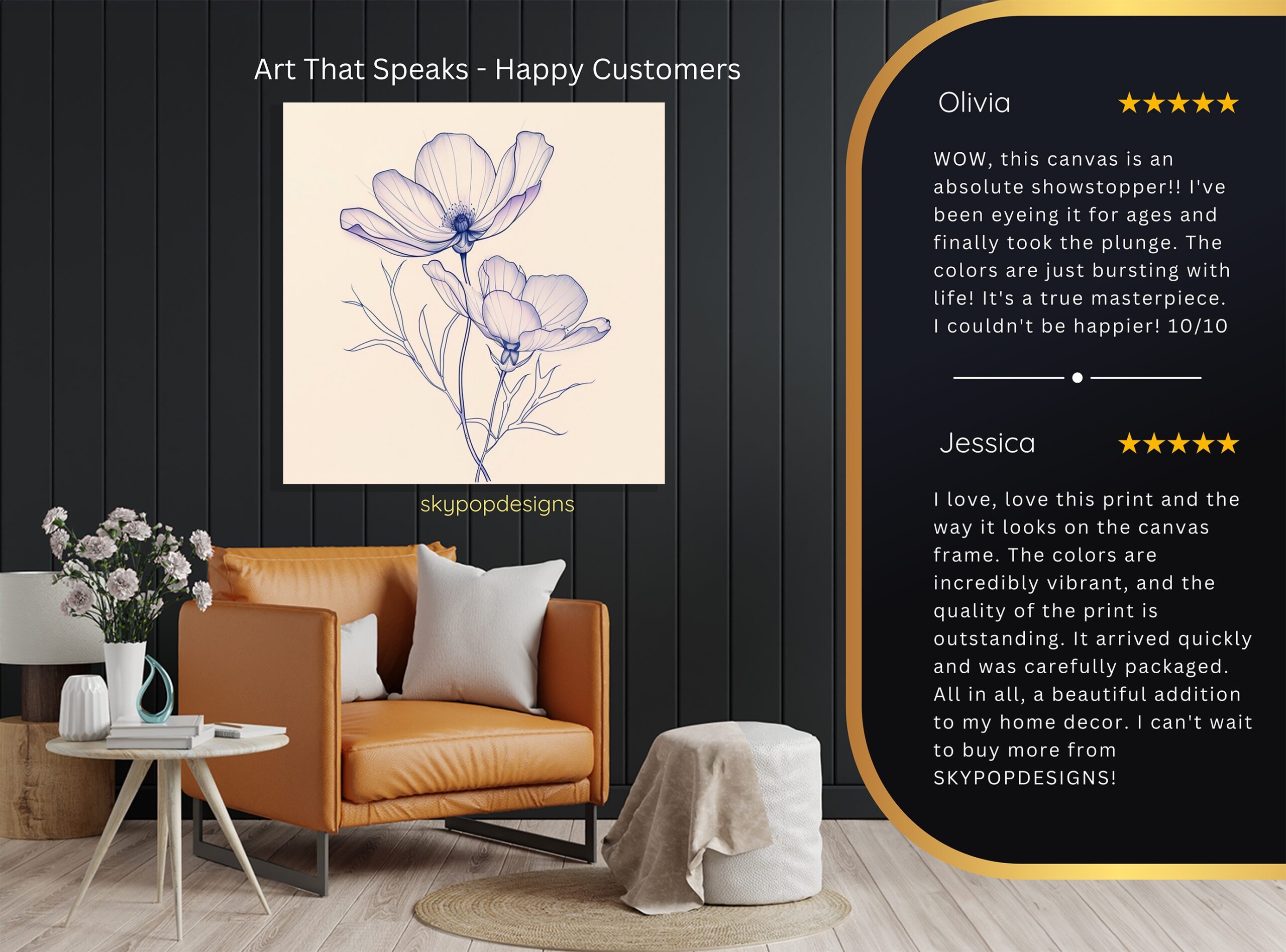8.jpg Cosmos Flower Art