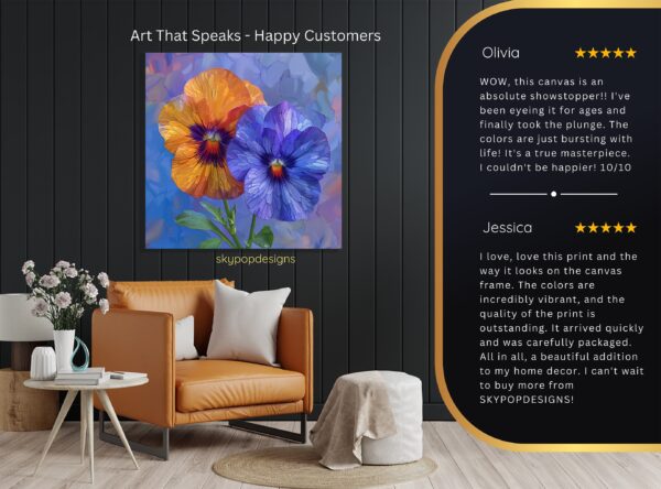Pansy Art