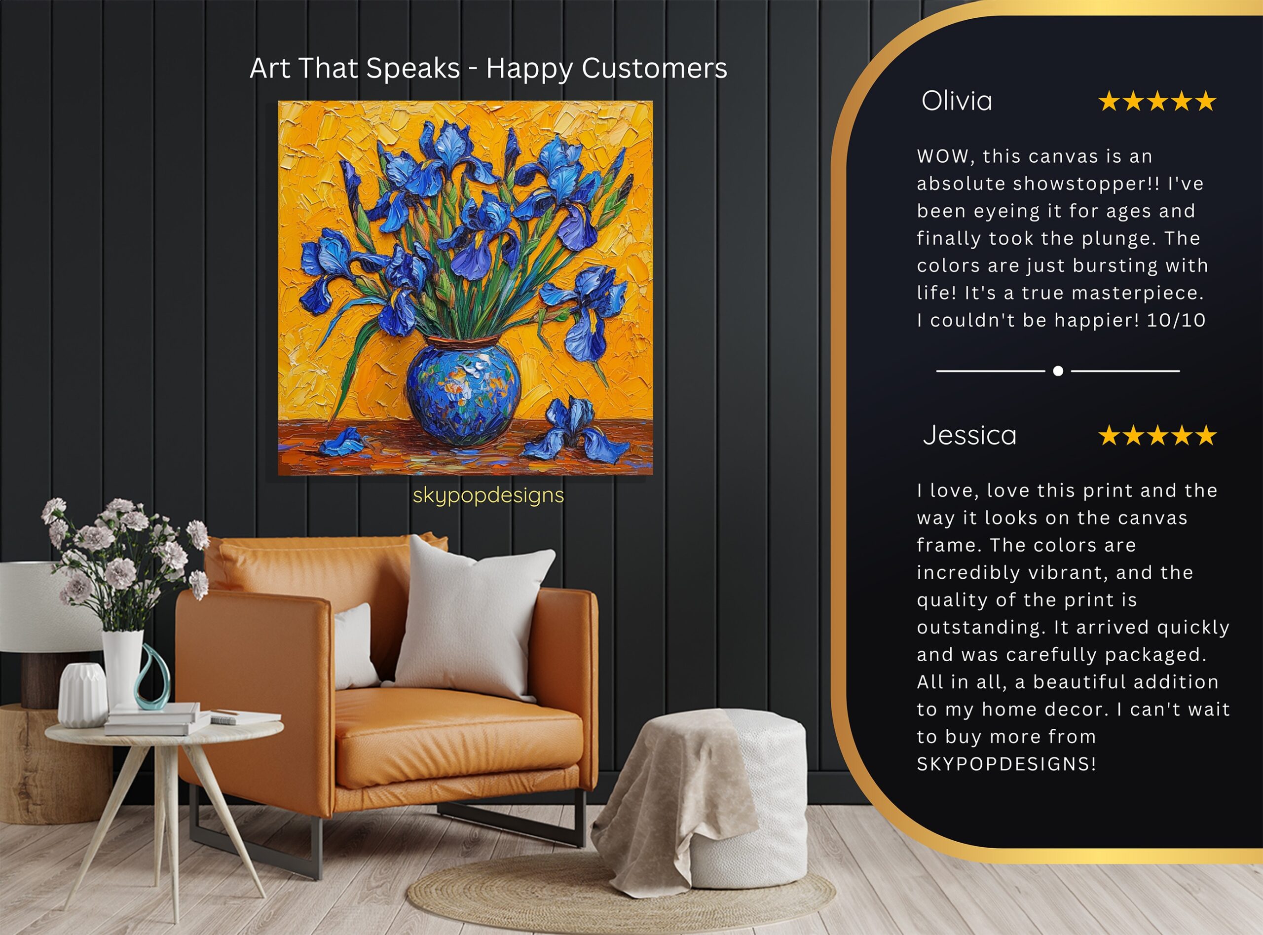 8.jpg Iris Vase Art