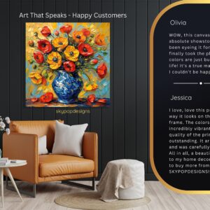 Poppy Bouquet Art