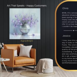 Bluebell Bouquet Art