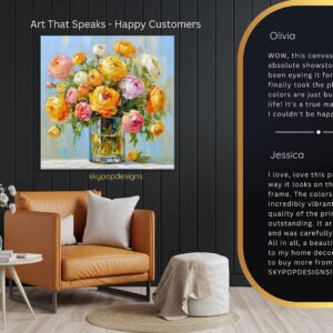 Ranunculus Bouquet Art