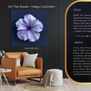 Petunia Bloom Art